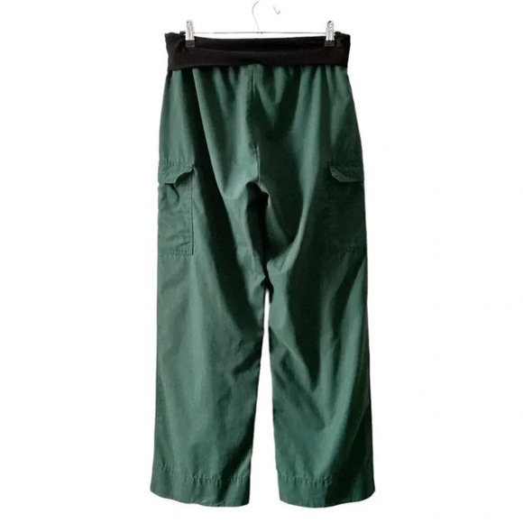 Professional Choice Scrubs Body Flex Top Foldover Pants Green Black Small - Picture 5 of 14